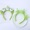 Pixar Toy Story Alien Plush Headband Anime Figure Cosplay Alien Hair Accessories Hair Hoop Hairband Cartoon Children Gift