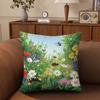 Floral Pillowcases: A Garden Of Colorssuitable For Sofa Car Bedroom Decorative Cushion Cover Pillow Cover