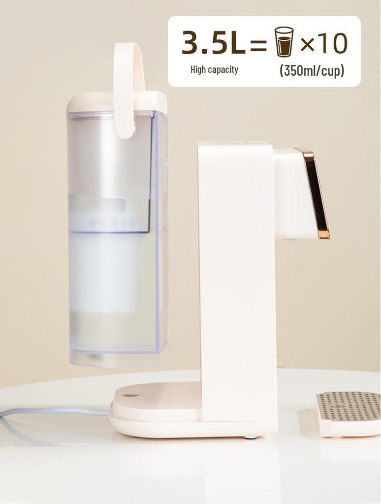 Sofort heizender kleiner Wasserspender für Zuhause, Büro oder Teebar mit Tischfilter-Wasserkocher.