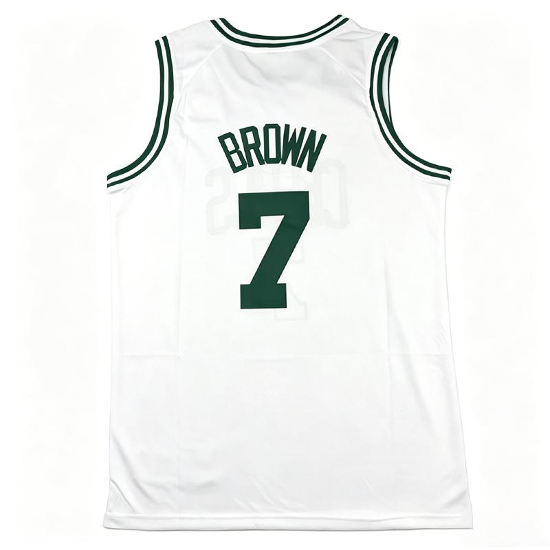 Men's 2026 Stitched Jayson Tatum Basketball Jersey Jaylen Brown Larry Bird Retro Paul Pierce Kevin Garnett Rajon Rondo Fit S-2XL