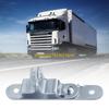 547B 2Pcs Heavy Duty Steel Trailer Door Latches Hasp Lock For Secure Cargo Transport