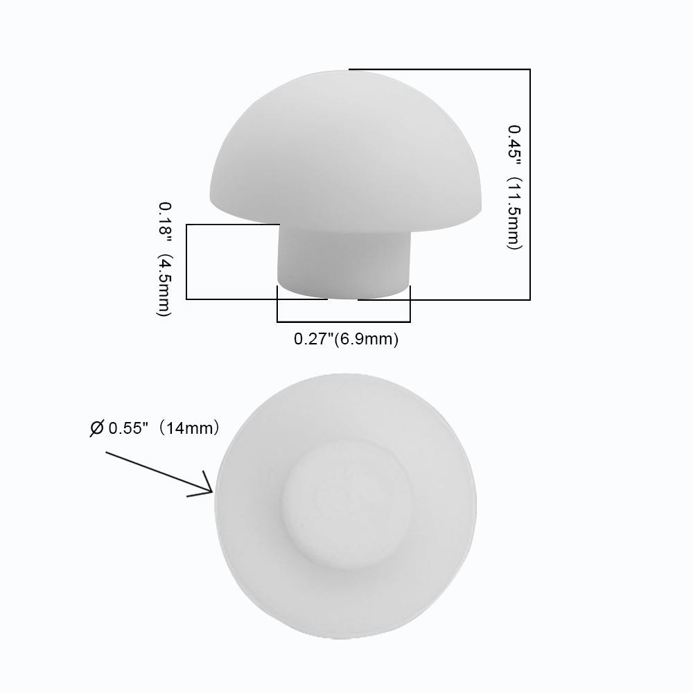 Toilet Lid Accessories Brand New Toilet Seat Buffers Pack /white ;Stop Bumper