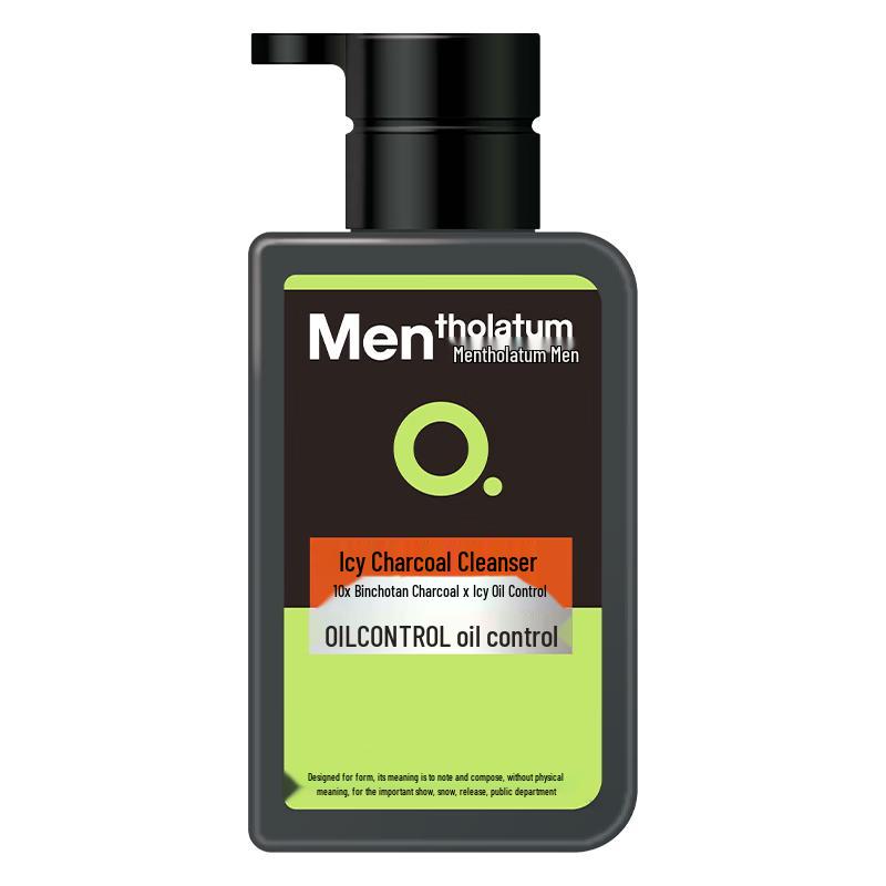 Mentholatum Men s Ice Cool Black Charcoal Facial Cleanser (Twin Pack)