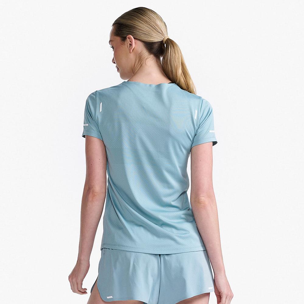 Tutaimjeuyu WomenS Light Speed Tech Short Sleeve Tee Sky BlueWr7152Acmb-Wrf