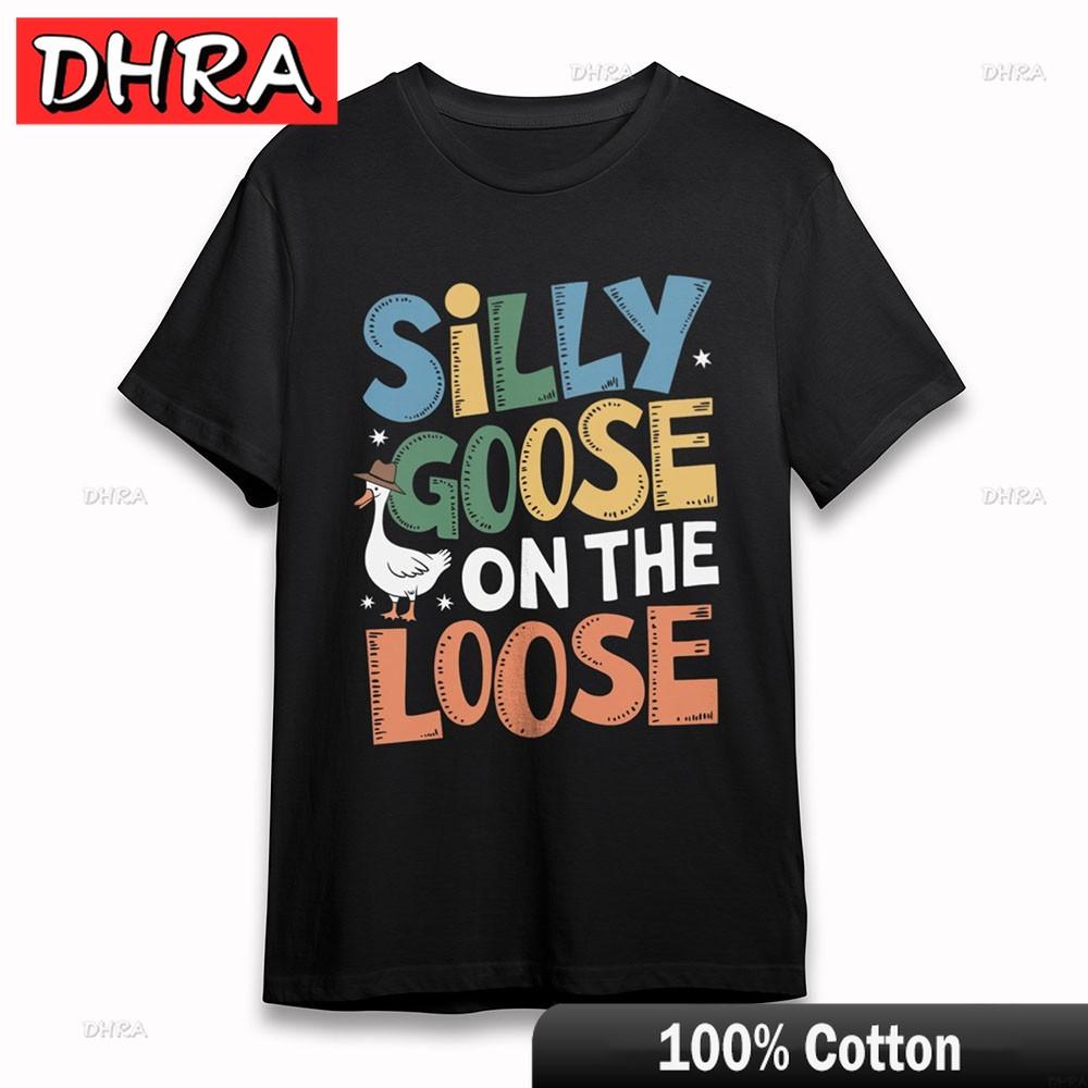 

Womens Comfy TShirt Goose Character Hat Fun Tee Short Plus Size Cotton Black Tshirts Tees for Summer TShirt Belgium Slogan 3XL