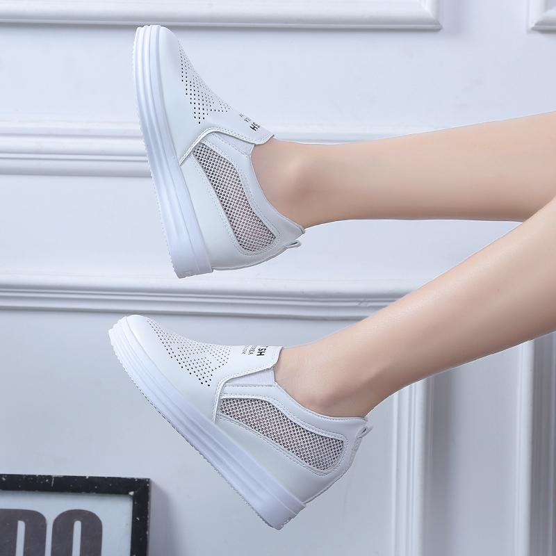 Spring and Autumn New Round Toe Comfortable Casual Sports Shoes for Women Fashionable Shallow Mouth Breathable Vulcanized Shoes