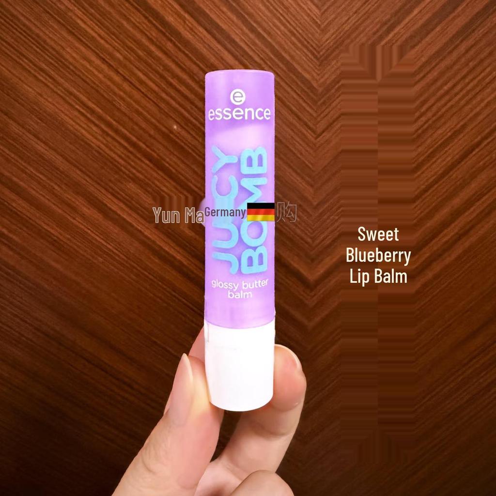 German Essence Juicy Bomb getönter Lippenbalsam - Glänzend, Fruchtig und Feuchtigkeitsspendend