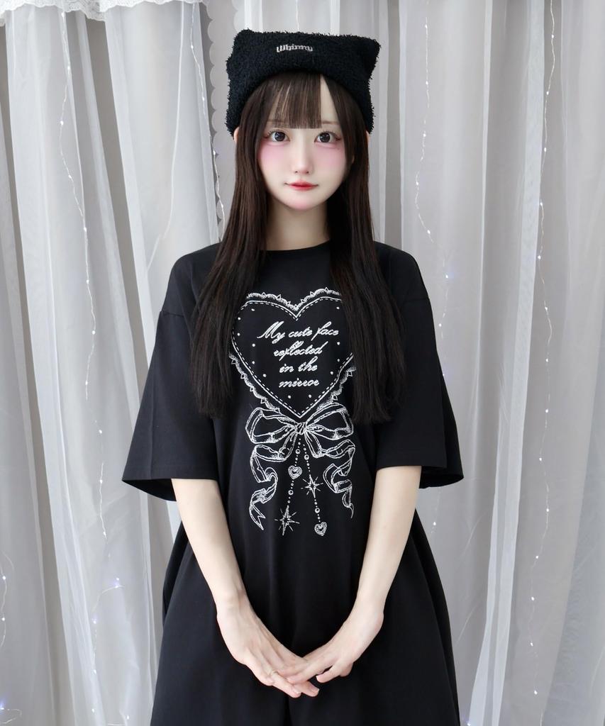 WEGO My Face Lovely Tea Size F Black Women's