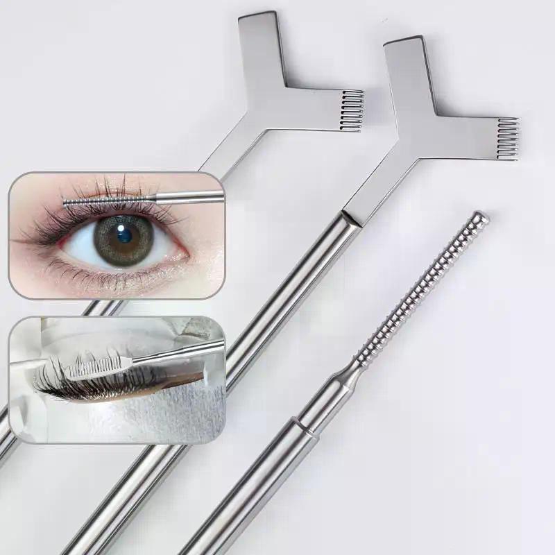 1Pcs Y/T-shaped Double Side Eyelash Perm Lifting Tools Anti-slip Eyelash Wand Eyelash Perming Stick Lash Lift Curling Eyelashes