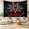 Slipknot Wall Tapestry, Soft Fabric Wall Hanging, Decorative Backdrop For Bedroom Home Wall Art
