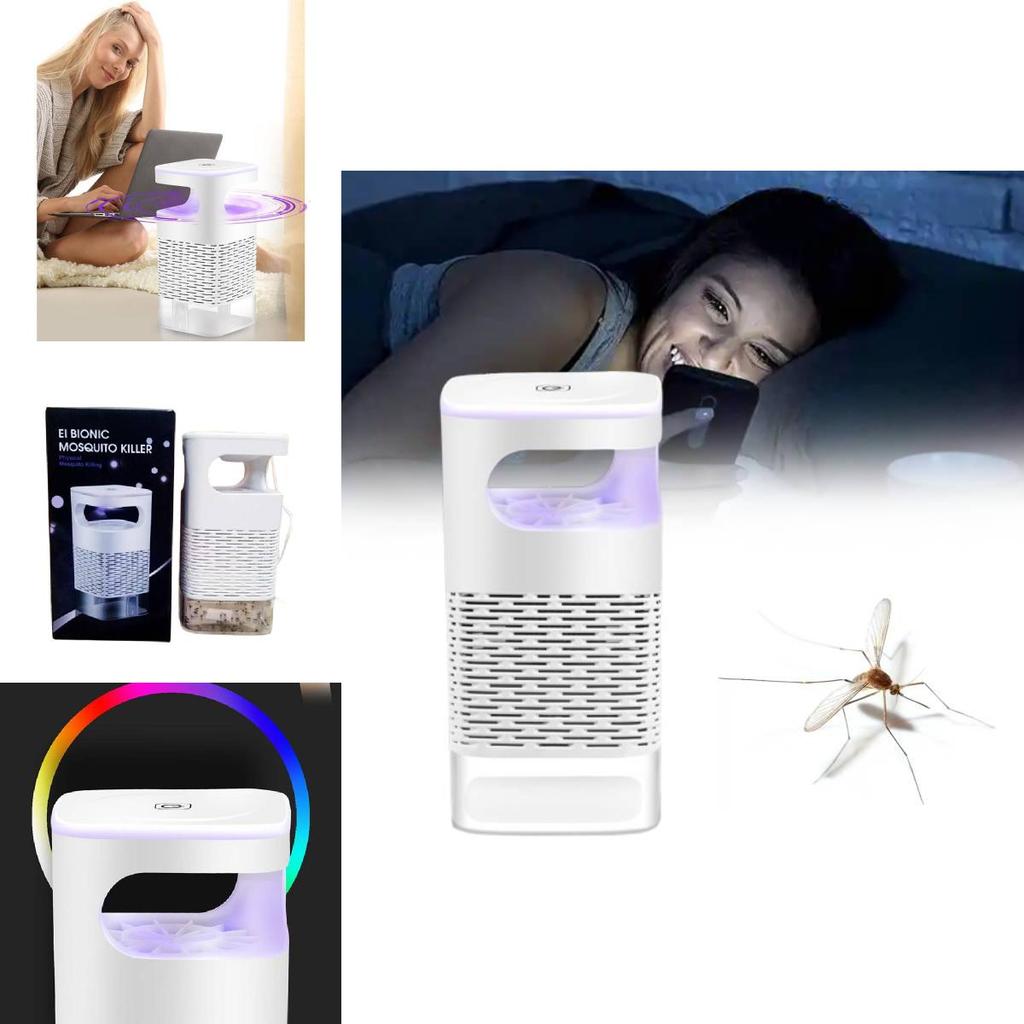 Mosquito Physical Light Killer Lamp Aspiration Trap Flies Repellent Efficient