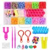 Multicolor Loom Band DIY Bracelet & Handbag Set for Kids – 18-Grid Educational Craft Kit