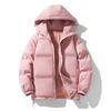 New Autumn and Winter Couple Clothes Men's Winter Jacket Korean Version of Hooded Plush Velvet Thickened Cotton Jacket
