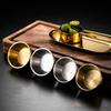 304 Stainless Steel Sauce Dish Bowl Round Tomato Sauce Dispenser Mini Plate oil Container BBQ Tableware Table Service