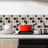 6 Sheets/set Kitchen Waterproof Oil-proof Wallpaper Removable PVC Decals Bathroom Stickers