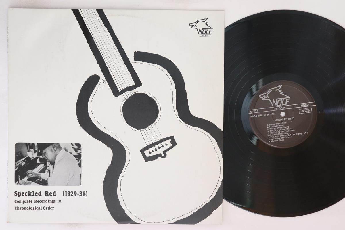 

LP Record SPECKLED RED - (1929-38) WSE113 WOLF Austria Blues Used
