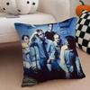 Experimental British Band RRadiohead Cushion Cover Throw Pillow Cover Hidden Button Durable Polyester Chair Cushion