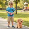 Realistic Interactive Puppy Pet Dog with Touch Sensing Tongue & Licking Motion Present Pet Gifts for 3+ Year Boys Girls