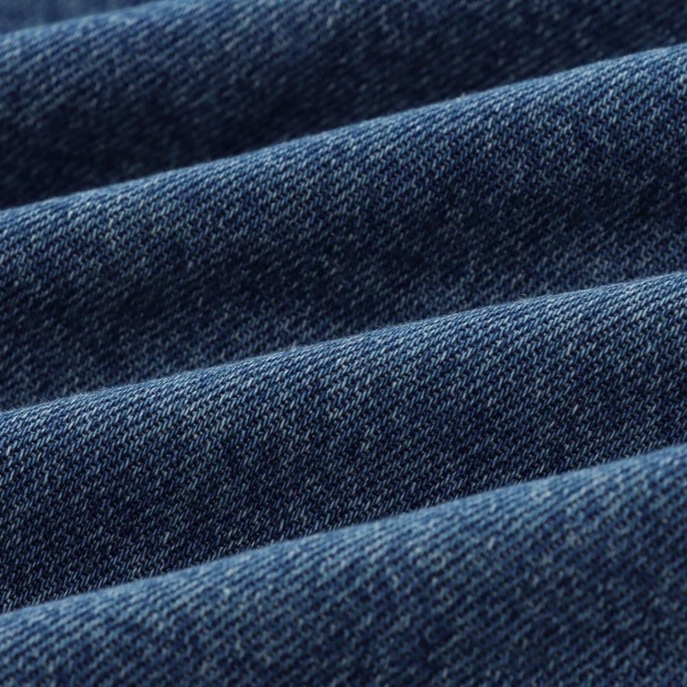 2025 Spring Women's Casual Denim Zipper Dress