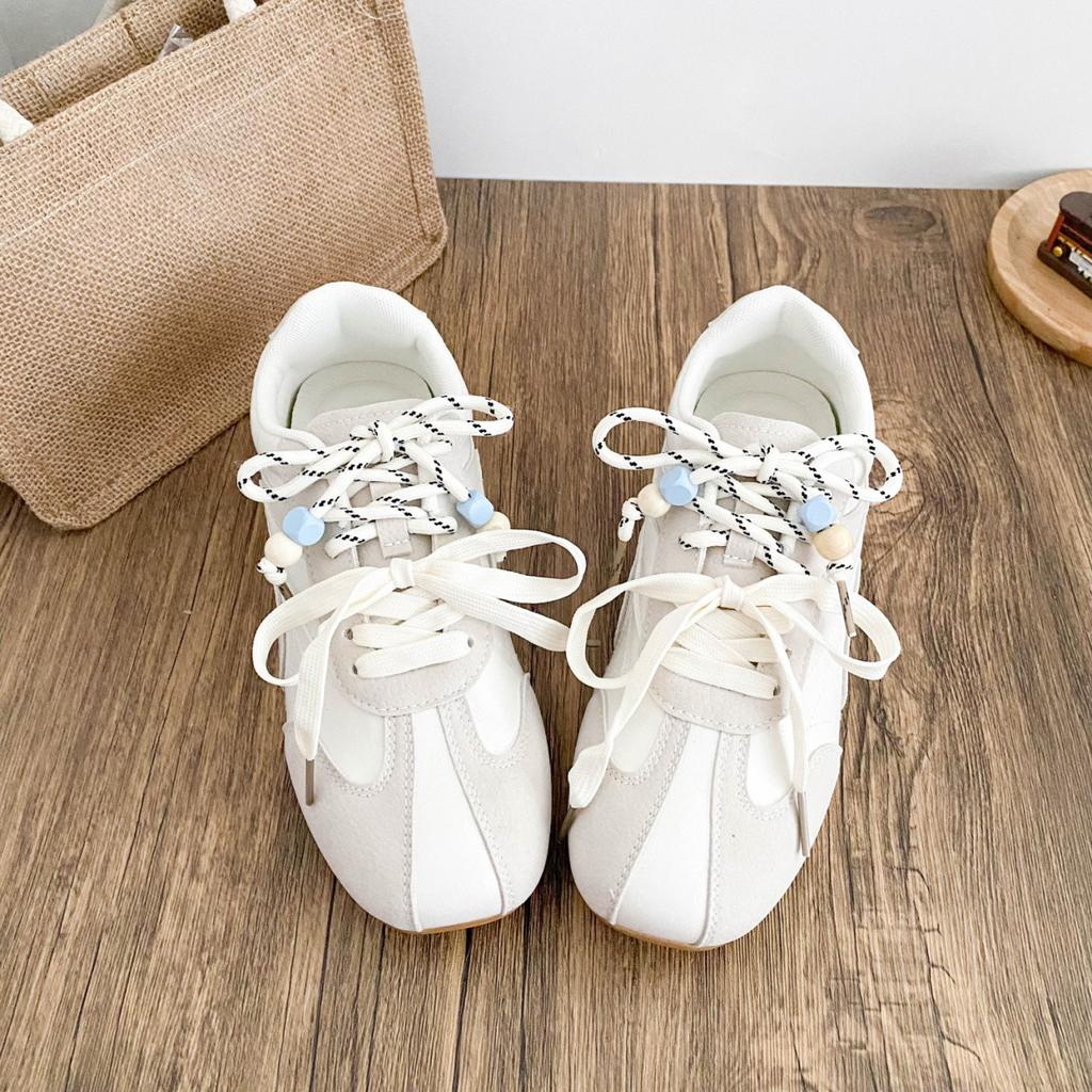 Fashion Women's 2025 New Spring Summer Versatile Sports Leisure Oes Retro Racing Soft Bot Agan Oes Cross Bule Casual Shoes