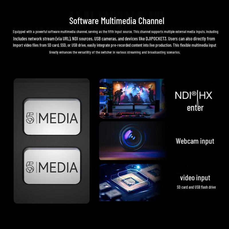 JiaShiYing R5PLUS Live Streaming Switcher