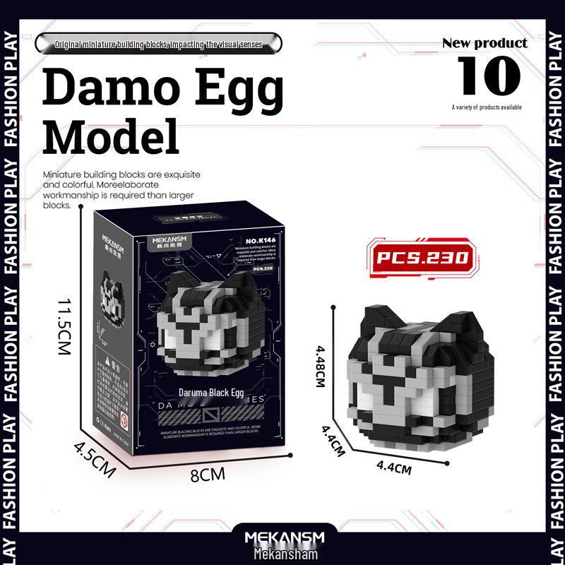 Zodiac Dragon Year Micro-Particle Building Blocks Educational Toys for Children