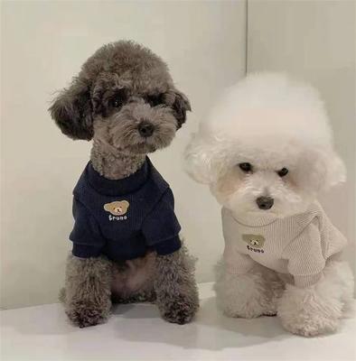Dog  Summer  Clothes Casual Clothing for Small Large Dogs Cats Chihuahua Pug Costumes Yorkshire Shirts Cute Bear Dog Clothes