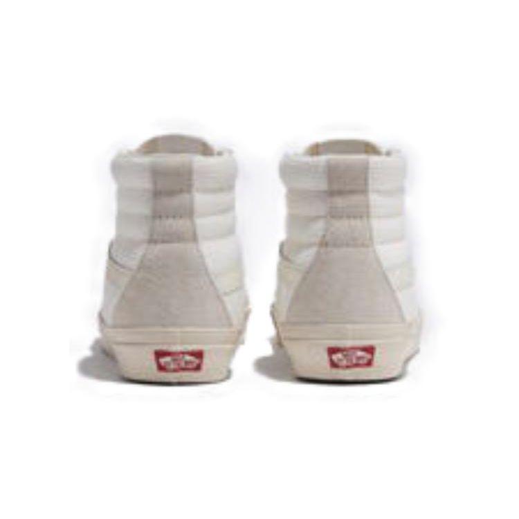 Vans Authentic Series Versatile Casual Comfortable High-Top Skate Shoes Unisex Sneakers White VN0A5KRTDJR1