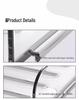 Transparent A4 Multi-Layer Stackable File Organizer for Desk