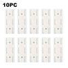 1-11pc Self-Adhesive Socket Fixer Hanging Power Strip Holder Wall Holder Cable Fixator Removable Office Household Organizer