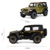 1/32 Wrangler Alloy Diecast Car Models Toy 1941 Rubicon Metal Off-Road Vehicles with Sound Light Car Toys for Children Boys