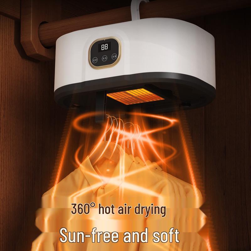 

Smart Portable Foldable Clothes Dryer for Baby and Dorm Use White (Standard)