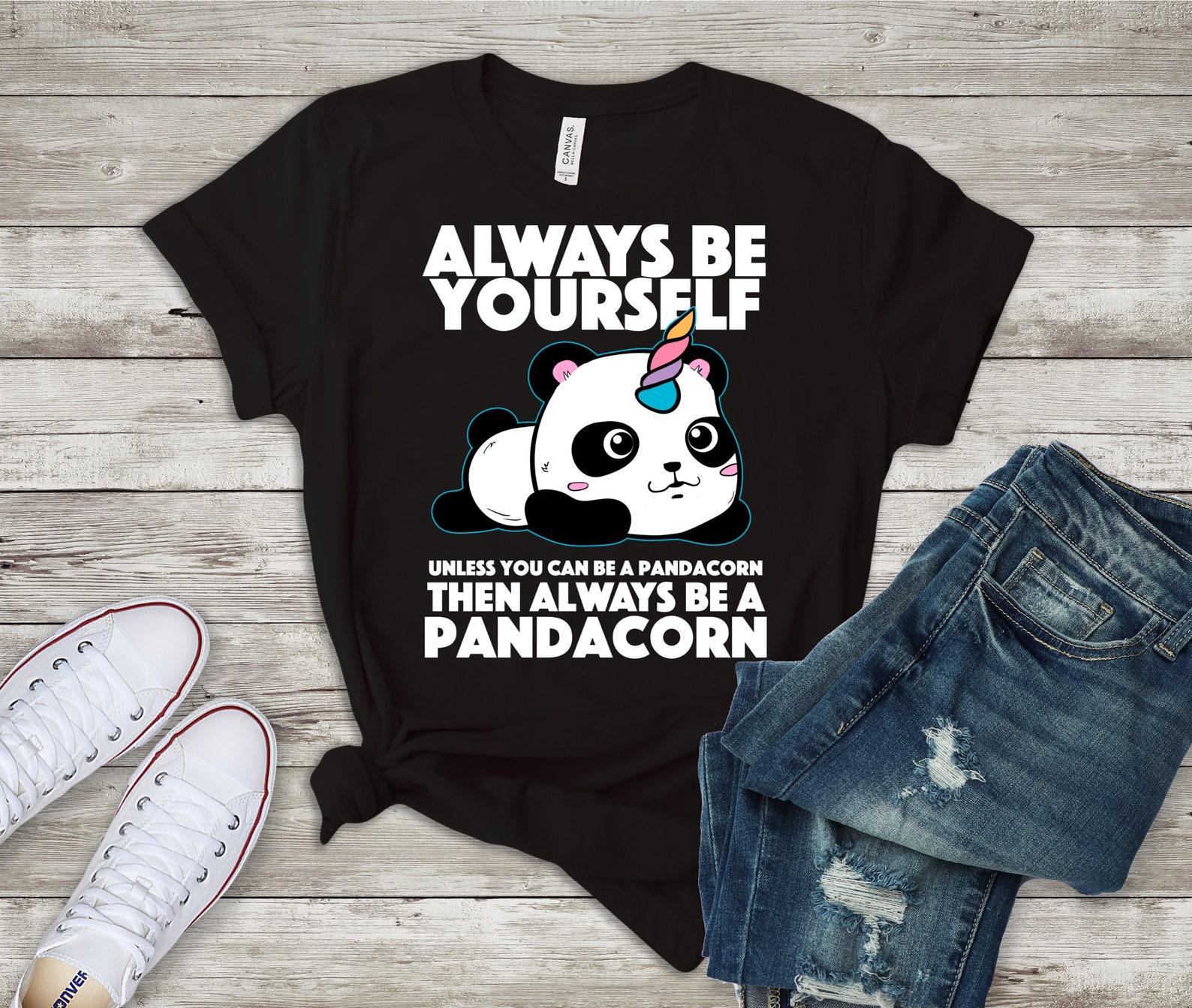 Pandacorn T-shirt Personalized with Name 2XL