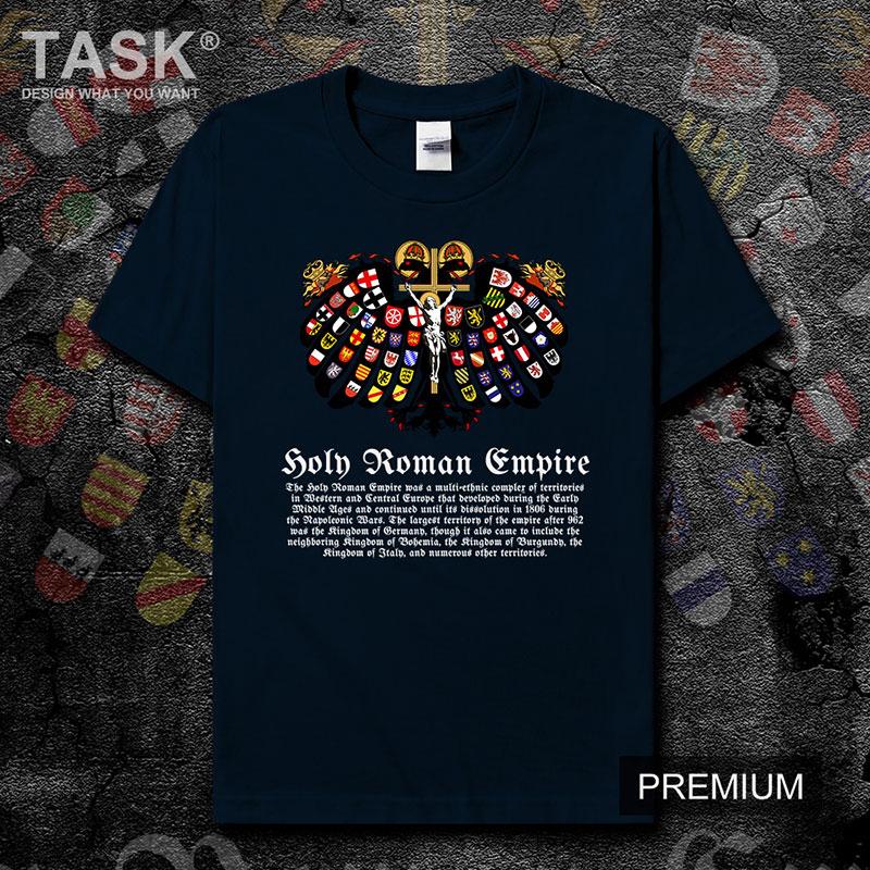 Holy Roman Empire of The German Nation T-Shirt 100% Cotton O-Neck Summer Short Sleeve Casual Mens T-shirt Size S-3XL
