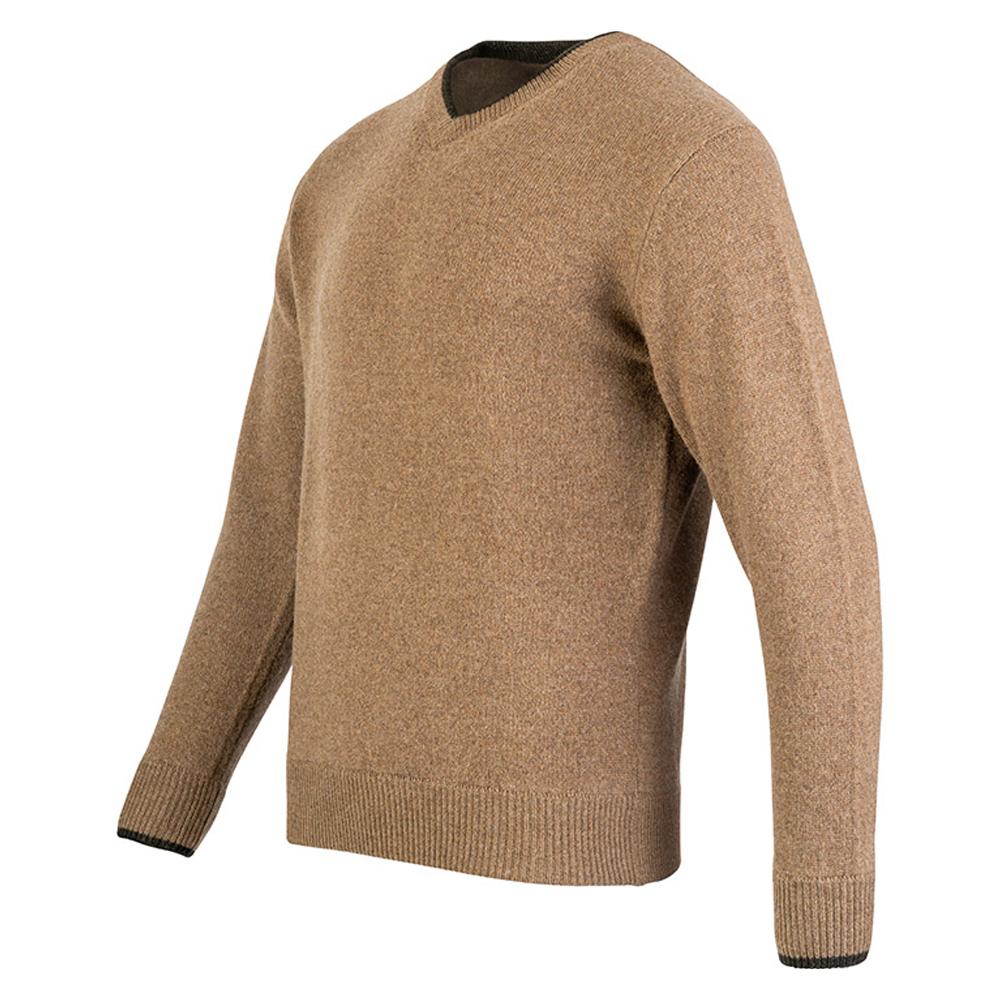 Jack Pyke Mens Ashcombe Lambswool V Neck Pullover
