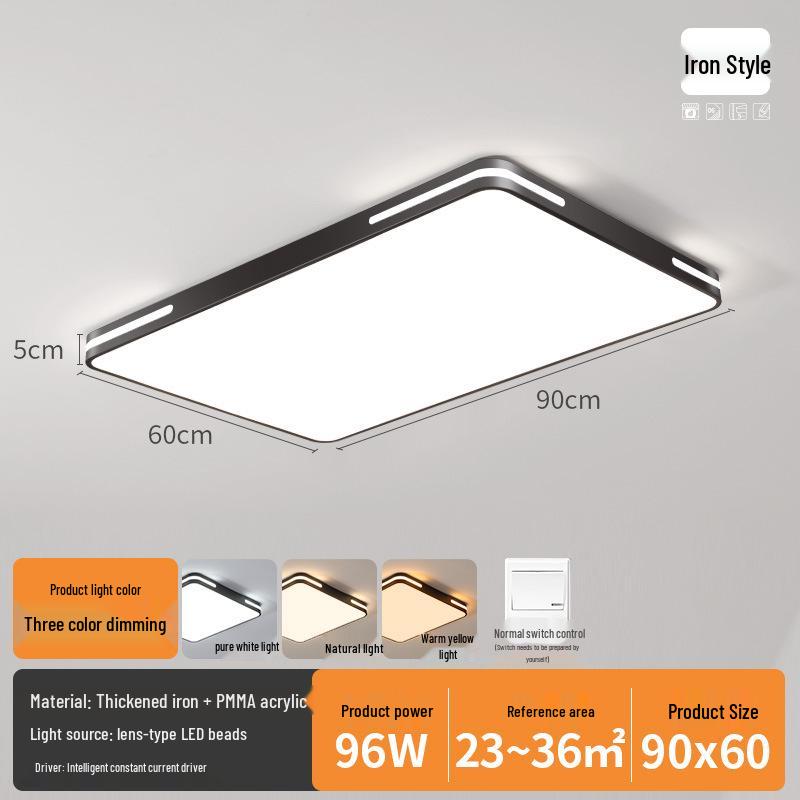 Nordic Modern Ceiling Light for Living Room, Bedroom, or Balcony