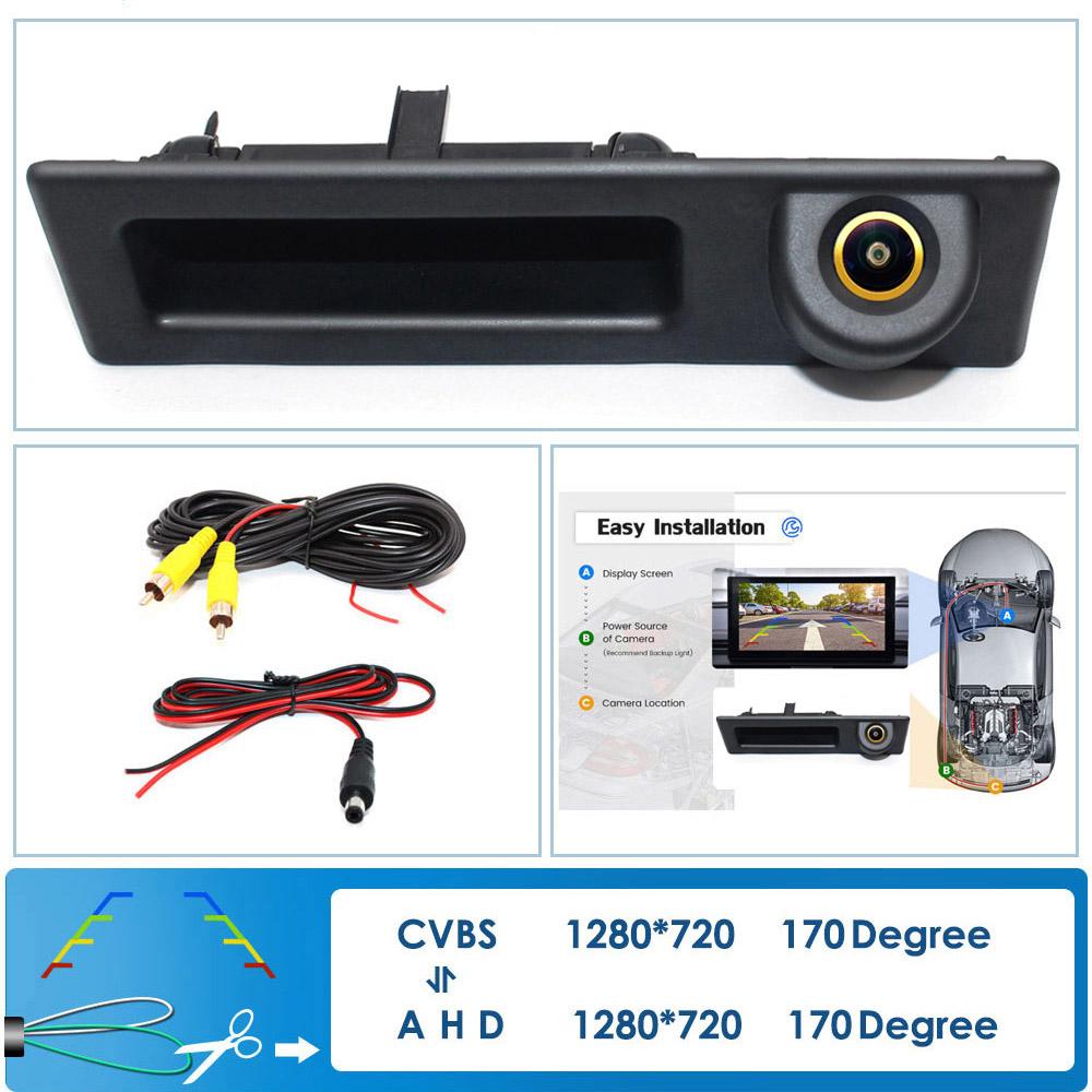 Smartour CCD AHD 1080P Car Rear View Vehicle Backup Camera HD For BMW 3 Series 4 Series 5 Series X3 X4 X5 F10 F11 F30 F31 F32 CCD AHD 720P