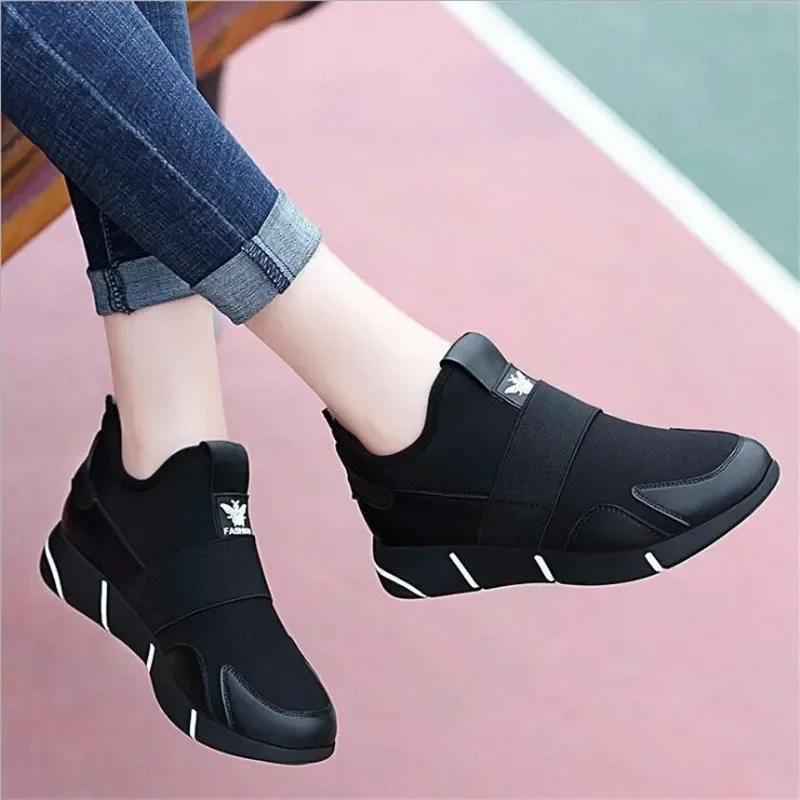 2025 Women Sneakers Ladies Vulcanized Casual Breathable Sport Shoes Mesh Flats Large Size Couple Shoes Women Shoes