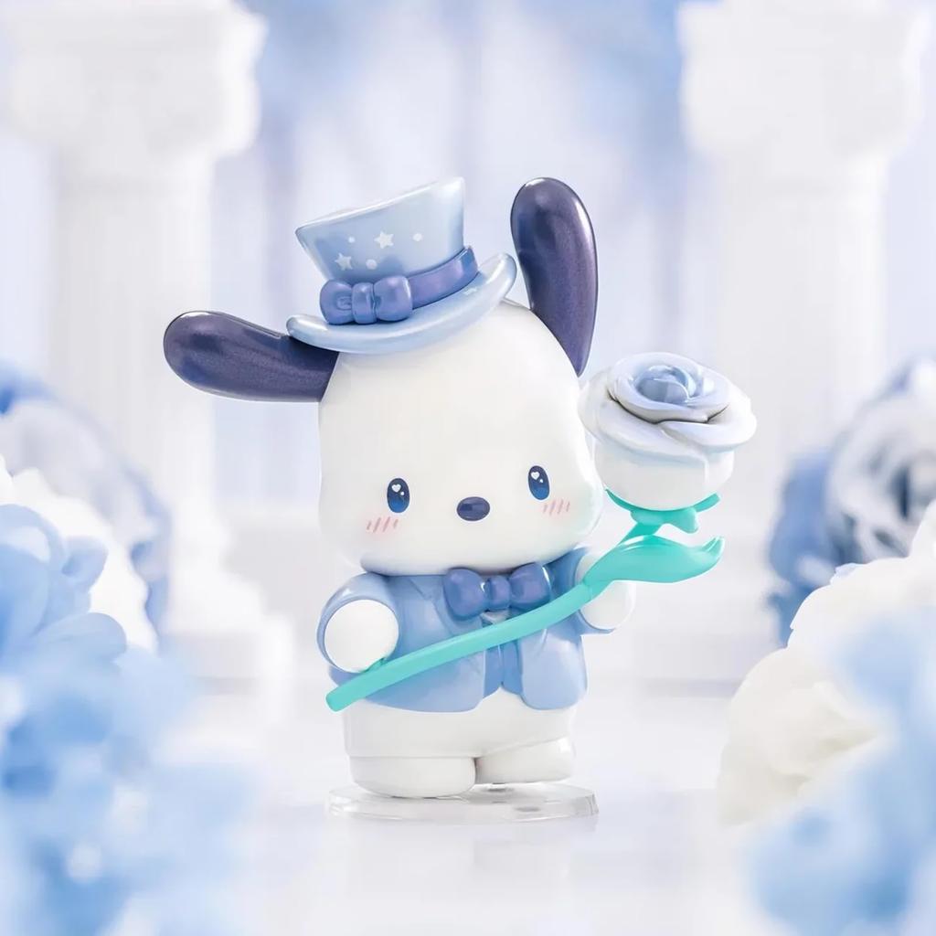 TOP TOY Sanrio Romantic Wedding Series Gachapon Blind Box Figure Soft Vinyl PVC Gift Birthday Toy Romantic Evening Party Kuromi My Melody Hello Kitty
