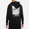Nike Casual Sport Print Basketball Hoodie Sweatshirt Women Tops Black CZ6601-010