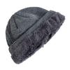 Unisex Sport Jacquard Wintermützen Mode Strickmützen für Männer und Frauen Beanie Mütze Outdoor Plüschfell gefüttert Warme Sportmützen