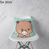 Cute Bear Bubu Dudu Pillowcase Fashionable Anime  Sweet Couple Gift  Sofa Room Bedside Home Decoration