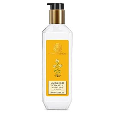 Forest Essentials Ultra Zengin Vücut Sütü Mashobra Bal & Vanilya Doğal Nemlendirici Vücut Losyonu 200 ml