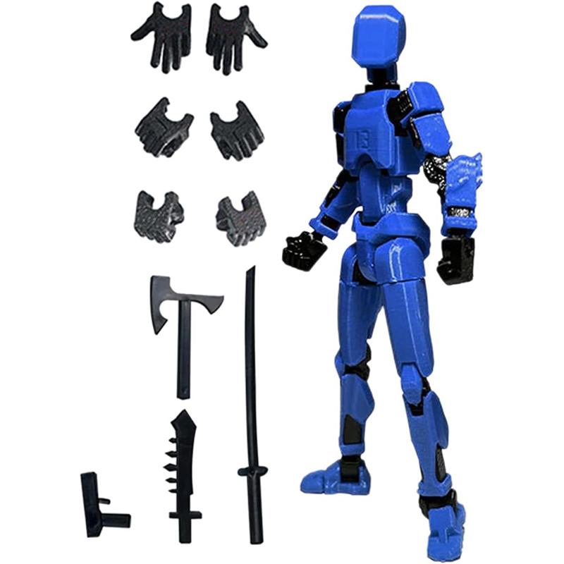 Robot Mutaforma Mobile Multi-Articolato 3.0 Manichino Stampato in 3D 13 Action Figure Giocattoli Bambini Adulti Giochi Genitori-Figli