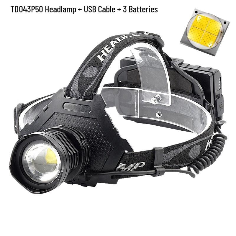 

P50 LED USB Rechargeable Headlamp