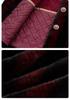 Grandma Winter Faux Mink Velvet Coat - New Style Fur Collar Jacket for Middle-Aged & Elderly Women, High-End Mom's Warm Clothing