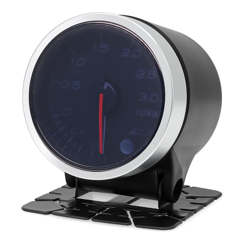 8 Color Backight 52mm Boost Gauge BAR PSI Tacometro Turbo Pressure Gauge Manometre Pression Turbo Fuel Oil Press Oil Temp 12V