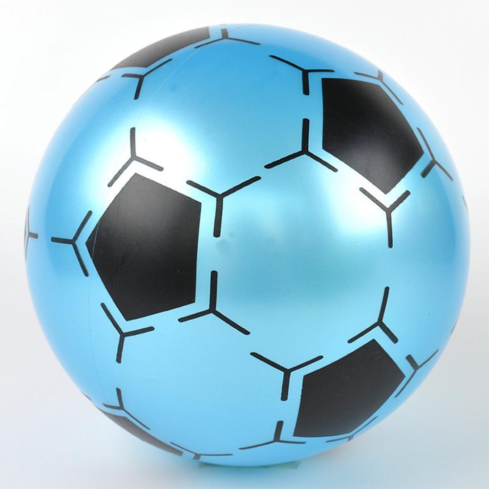 9 Inch Children Inflatable PVC Soccer Ball Toy Football Shape Bouncing Ball Gift for Kids Random Color