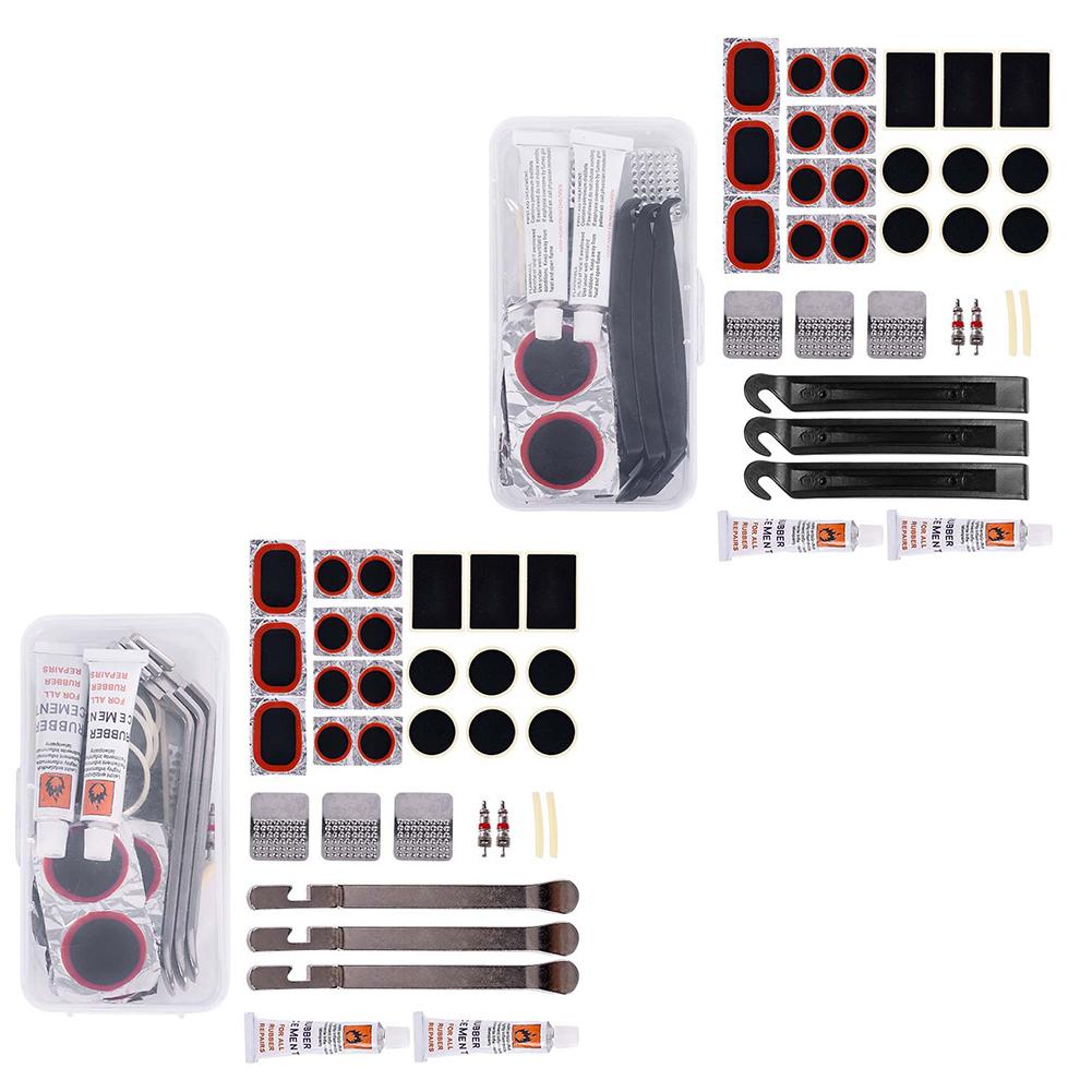 Bike Tire Repair Kit Bicycle Tire Repair Kit Glueless Self-Adhesive Patches Portable