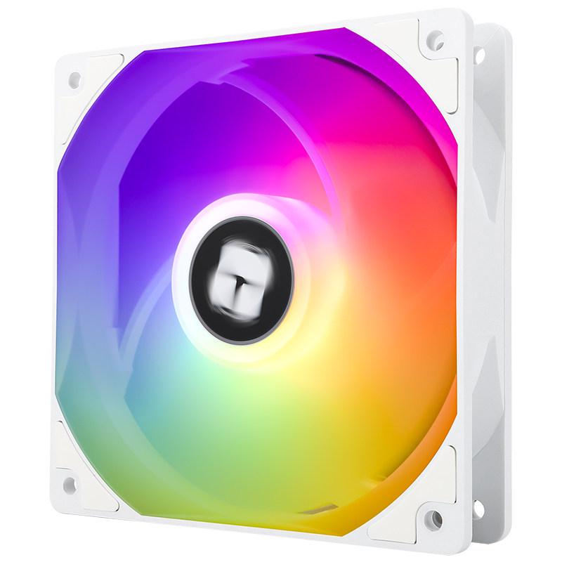 Thermalright TL-C12CW-S 12cm ARGB Rainbow Reverse PWM Chassis Fan - White